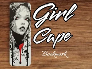 Girl Cape - Bookmark
