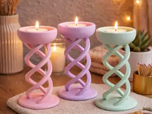 Spiral Tea Light Candle Holder
