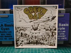 Green Day "Dookie" Album - Hueforge Art