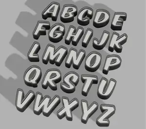LED Letters Inside