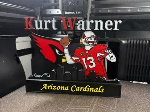 NFL - Arizona Cardinals Kurt Warner display