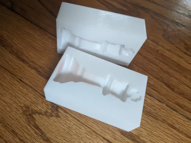 Chess Piece Molds (For 3D Printer Poop) — Фото 9 из 10