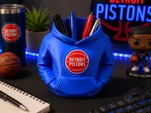 Detroit Pistons Hoodie Pen Holder