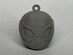 Spider-Man Mask Keychain — Detailed 0.2 mm Print