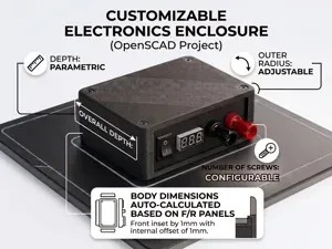 Box multiuso personalizzabile in base al frontale