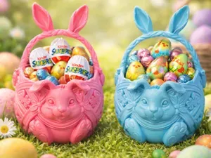 Easter Bunny Basket – Cute 3D Easter Egg Holder
