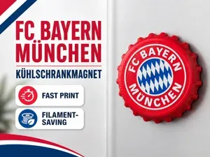 FC Bayern München Kühlschrankmagnet