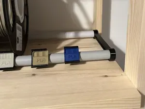 Filament swatches holder for pipe 16-34 mm