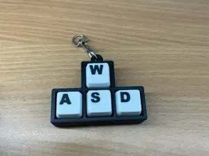 WASD keyboard fidget toy with key separator