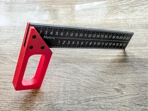 Combination Square with metric & imperial scale