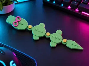LEONIDA GATOR Articulated Desk Alligator