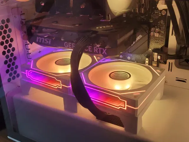 Bottom Fan Spacer for PC Case (Dual 120mm) — Image 2 of 3