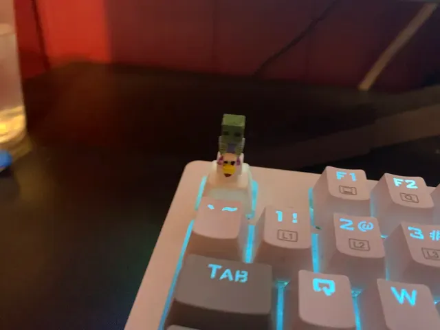 Chicken Jockey Cherry MX Keycap (Painted) — Фото 2 из 12