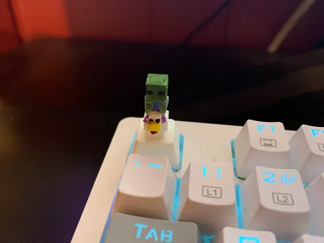 Chicken Jockey Cherry MX Keycap (Painted) — Фото 5 из 12