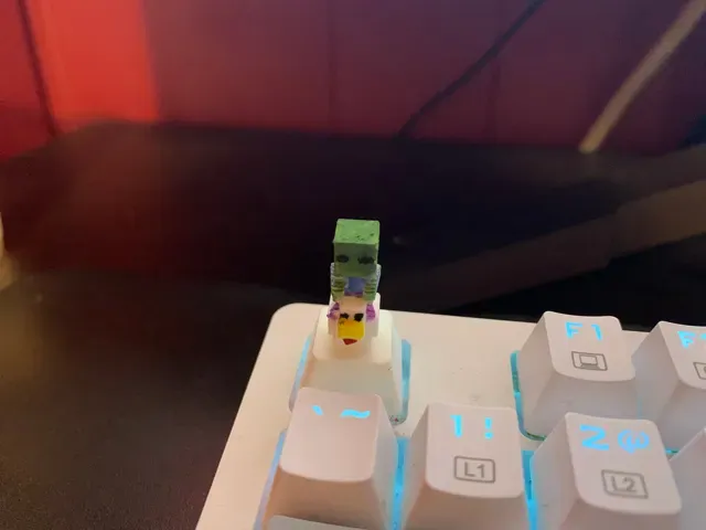 Chicken Jockey Cherry MX Keycap (Painted) — Фото 6 из 12