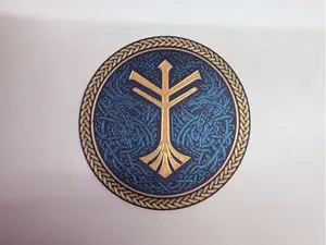 Vilje Bindrune Coaster - Nordic Rune Coaster
