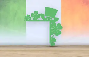 Saint Patrick's Day - Leprechaun Hat - Door Corner