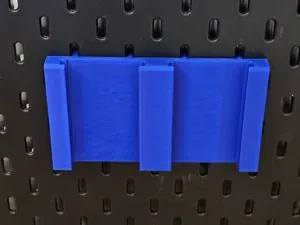 Bosch 18V Battery Holder ✕ IKEA Skadis (2 Slots)