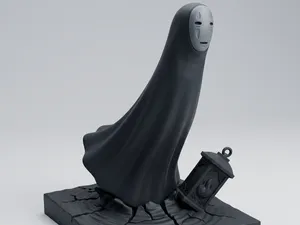 Chihiros No Face Spirit Shadow Figure