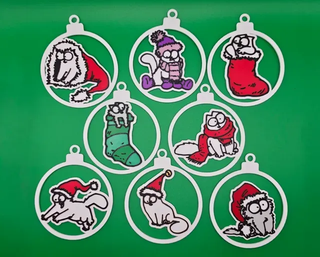 Simon's Cat Christmas Keychain/Tree Ornaments — Фото 5 из 8