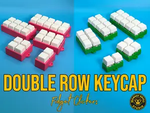 Double Row Keycap Fidget Clickers