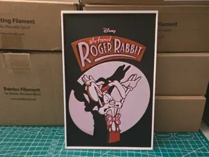 Who Framed Roger Rabbit? - Hueforge Art