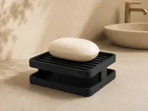 Floating Frame Soap Dish with Drip Tray