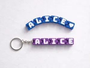 Chaveiro Modular Personalizável com Nome