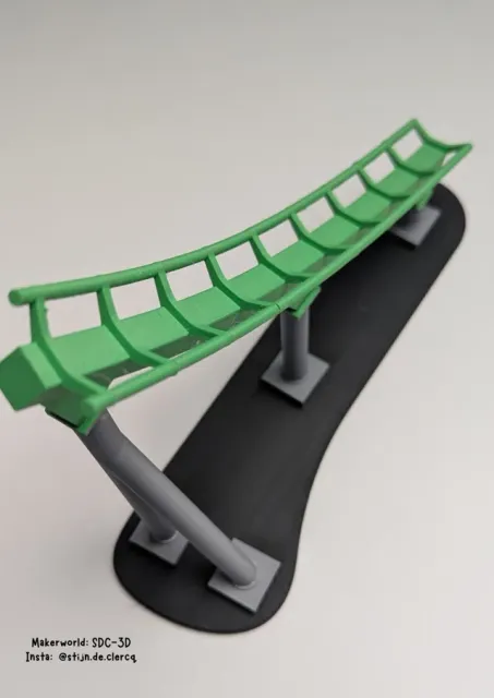 B&M rollercoaster track display scale 1:48 — Image 6 of 11