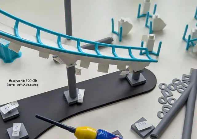 B&M rollercoaster track display scale 1:48 — Image 9 of 11