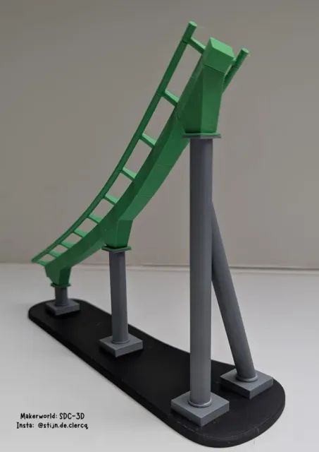 B&M rollercoaster track display scale 1:48 — Image 4 of 11