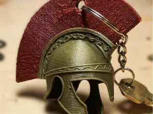 Odysseus Helmet 3D Keychain by Nolan's The Odyssey
