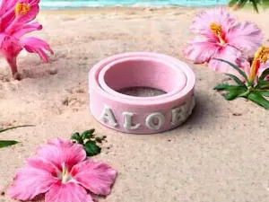 Aloha Summer Fidget Spinner Ring