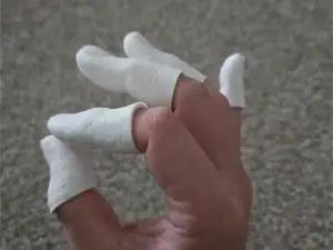 Finger shape finger sleeves, finger tip/cover 