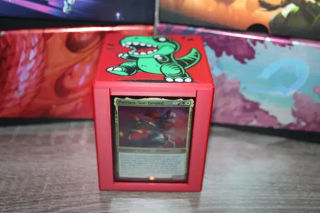 MTG EDH Commander Showcase Deck Box - Dinosaur — Image 3 of 6