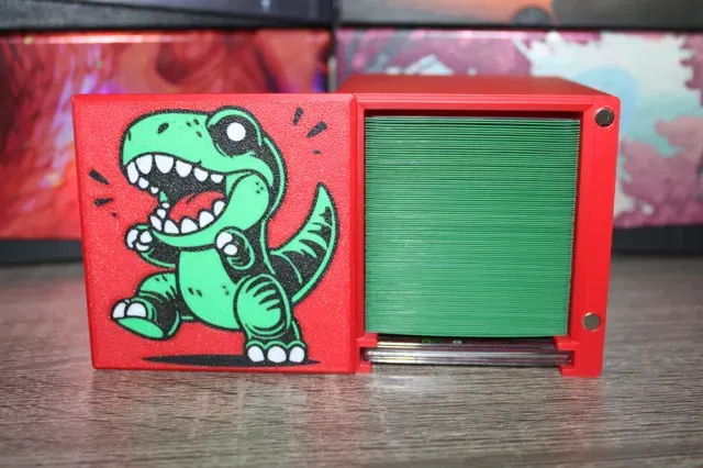 MTG EDH Commander Showcase Deck Box - Dinosaur — Image 5 of 6