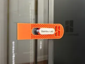 Door Handle Bed Scraper for P1S / P2S / X1 / X1C