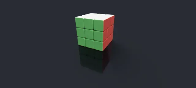 Rubik Style Cube Puzzle Style Colorblock — Фото 8 из 10