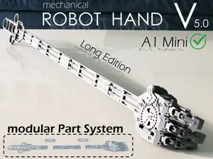 Robot Hand (v5) - modular Part System 