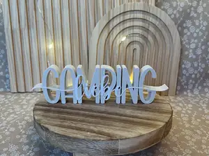 Schriftzug Campingliebe