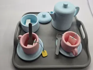 Toy tea set for kids