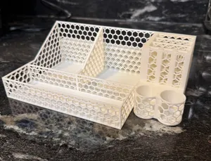 Skeletonized 3D Printer Organizer