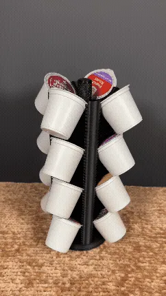 K-Cup Spinning Pod Holder - Fully 3D Printed — Фото 2 из 6