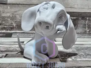Relaxed Dachshund Sausage Dog Bust
