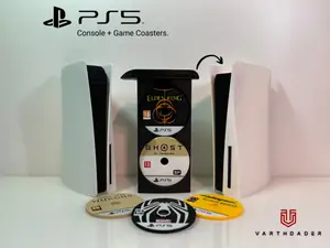PS5 Console + Game Coasters