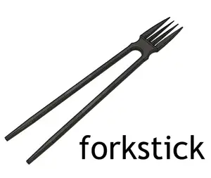 forkstick: a chopstick and fork fusion