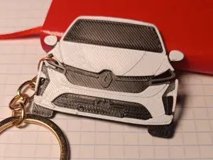Renault Clio V facelift (2023) keychain