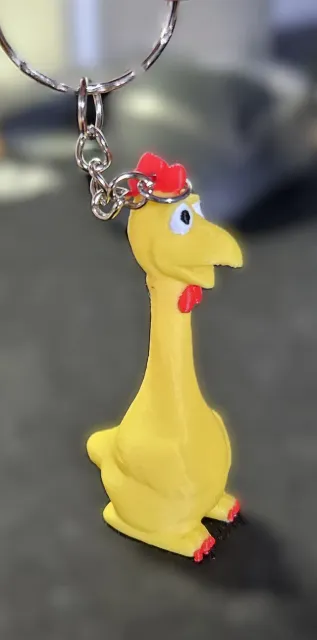 Screaming Chicken Keychain - El Pollo Chillón — Фото 4 из 5
