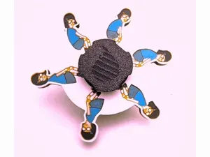 Tina Twerk Zoetrope Spinner (READ DESCRIPTION)
