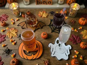 Halloween Coaster Set